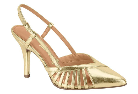 Stiletto Tacon Alto Dorado - Vizzano